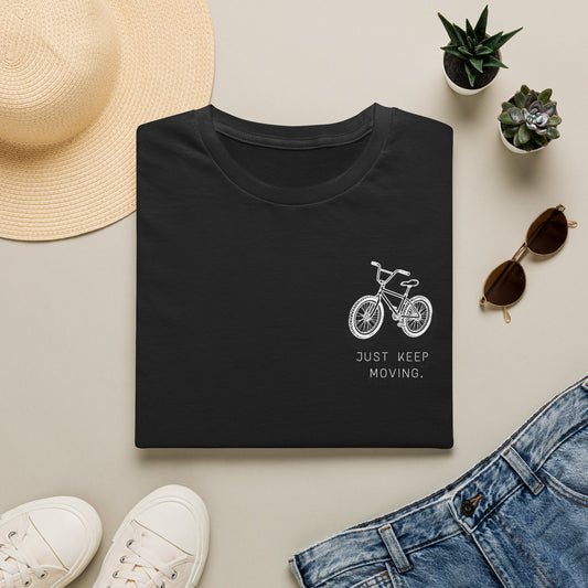 Just Keep Moving Motivational T-shirt
