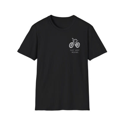 Just Keep Moving Motivational T-shirt