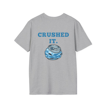 Crushed It Soda Can Tee — Encouraging Graphic T-Shirt