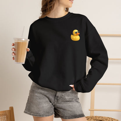 Spread Kindness Sweatshirt — Cute Rubber Duck Crewneck