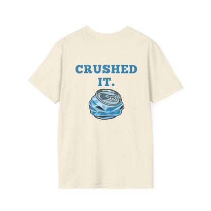 Crushed It Soda Can Tee — Encouraging Graphic T-Shirt