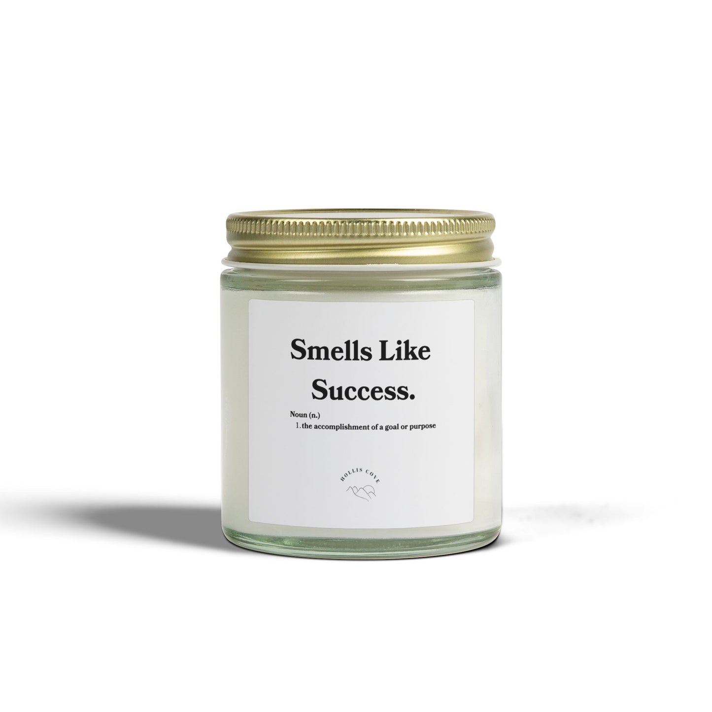 Smells Like Success Candle — Coconut Apricot Wax Scent (4oz & 9oz)