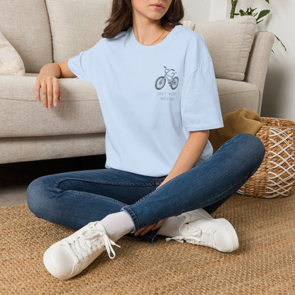 Just Keep Moving Motivational T-shirt