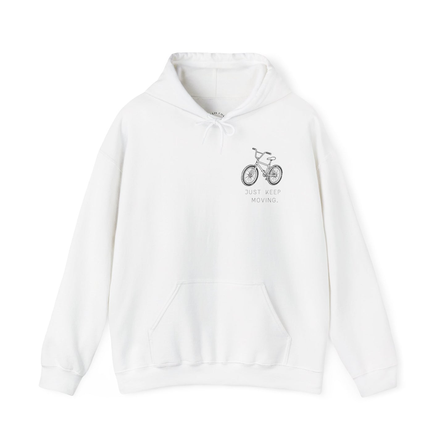 Just Keep Moving  Motivational Hoodie