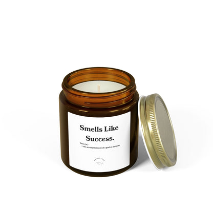 Smells Like Success Candle — Coconut Apricot Wax Scent (4oz & 9oz)