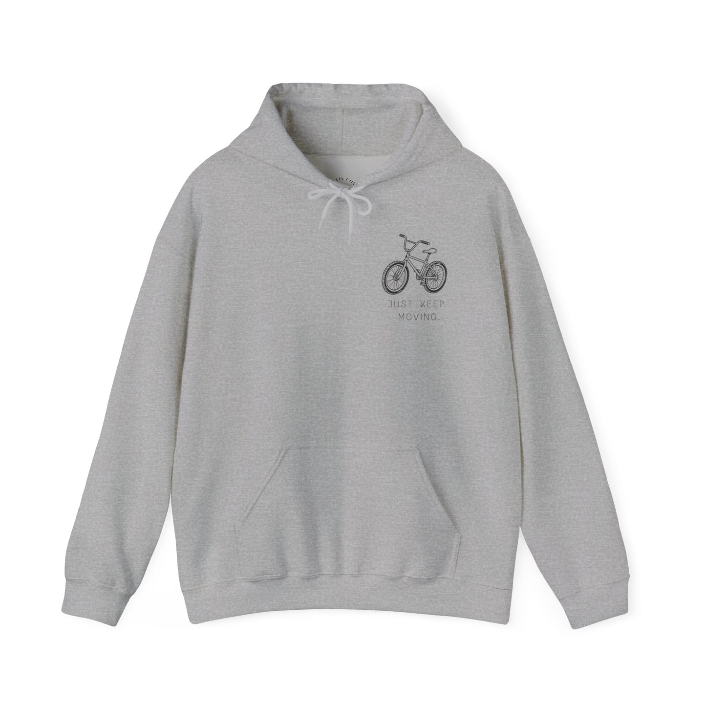 Just Keep Moving  Motivational Hoodie