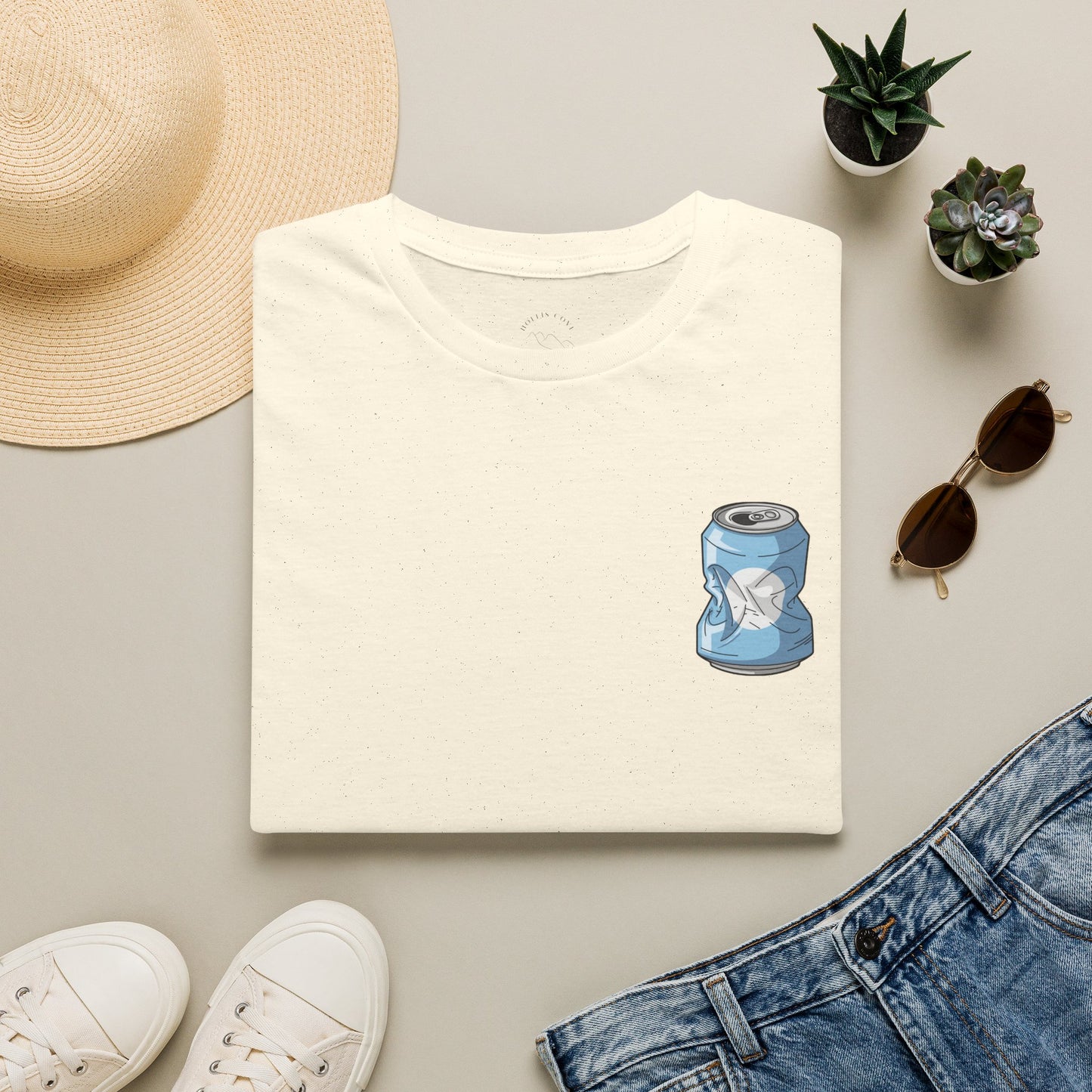 Crushed It Soda Can Tee — Encouraging Graphic T-Shirt