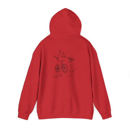 Just Keep Moving  Motivational Hoodie