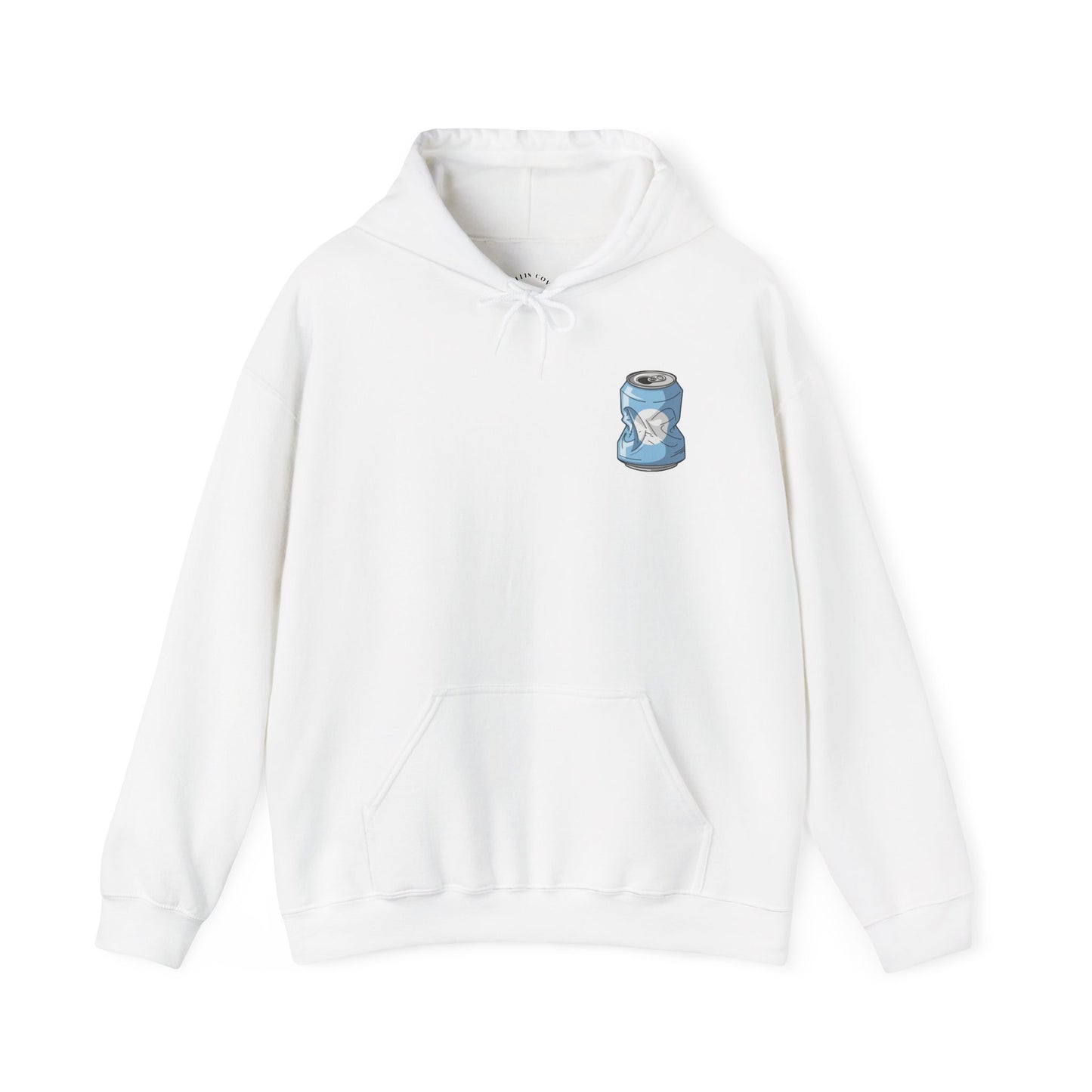 Crushed It Hoodie — Retro Crushed Can Graphic Pullover