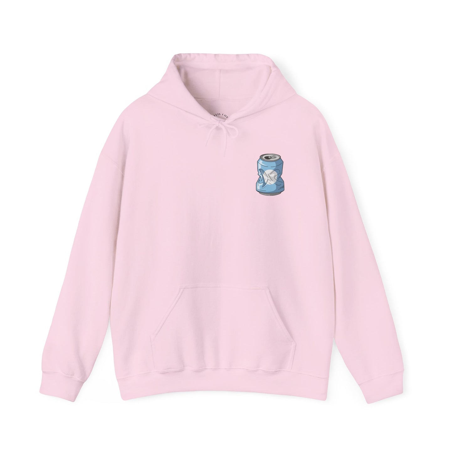 Crushed It Hoodie — Retro Crushed Can Graphic Pullover