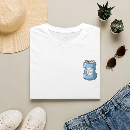 Crushed It Soda Can Tee — Encouraging Graphic T-Shirt