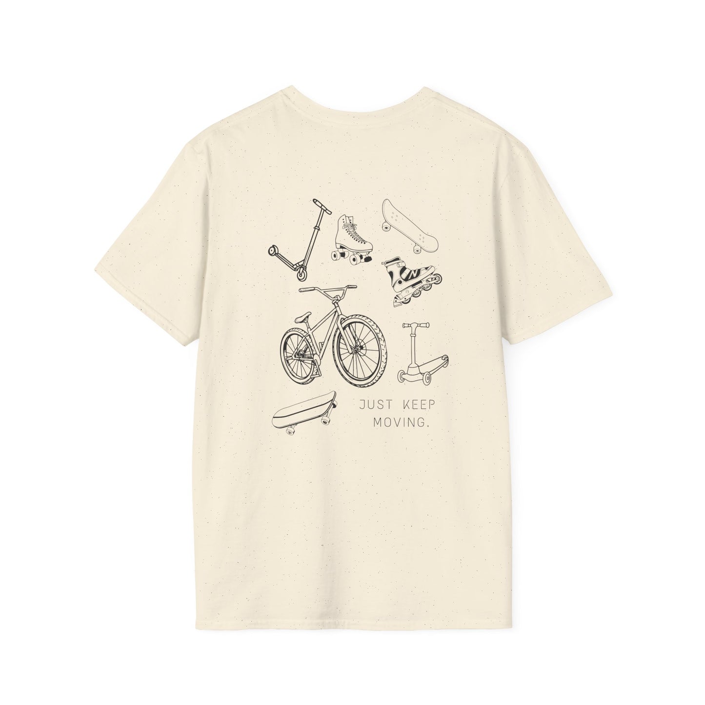Just Keep Moving Motivational T-shirt