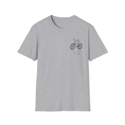 Just Keep Moving Motivational T-shirt