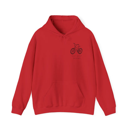 Just Keep Moving  Motivational Hoodie