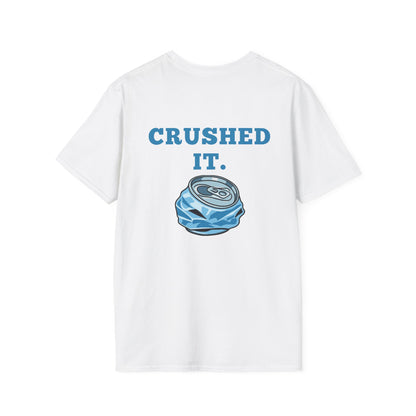 Crushed It Soda Can Tee — Encouraging Graphic T-Shirt